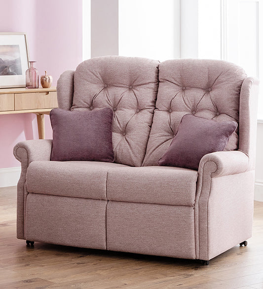 Celebrity Woburn Two Seater Settee Fixed Fabric Sofa With Mammoth Foam