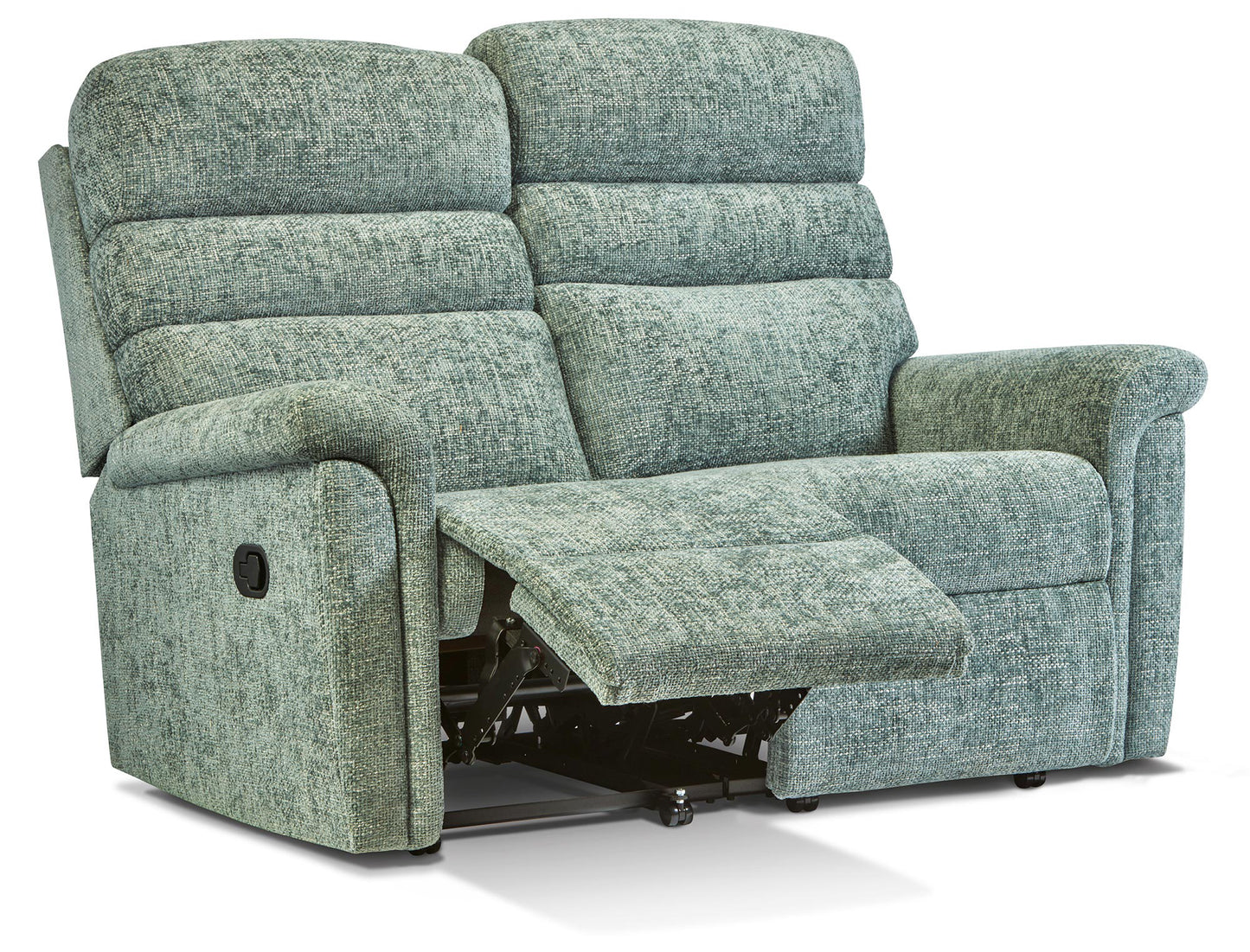 Sherborne Comfi-Sit Two Seater Manual Reclining Fabric Sofa
