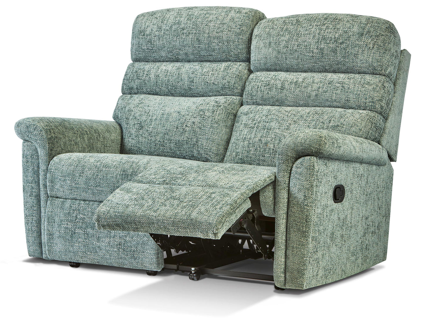 Sherborne Comfi-Sit Two Seater Manual Reclining Fabric Sofa