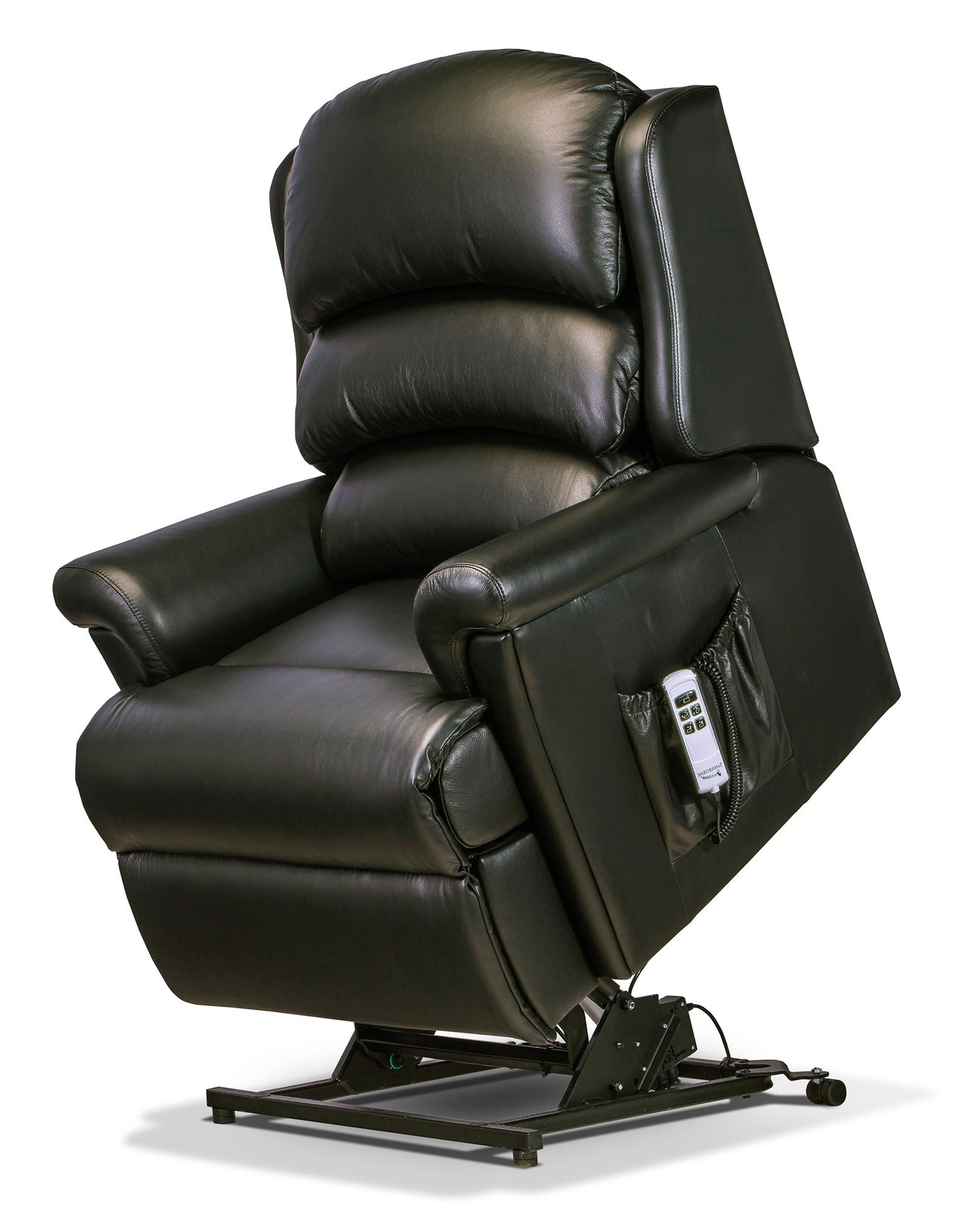 Sherborne Albany Cloud Comfort Triple Motor Leather Rise And Recliner Armchair VAT FREE
