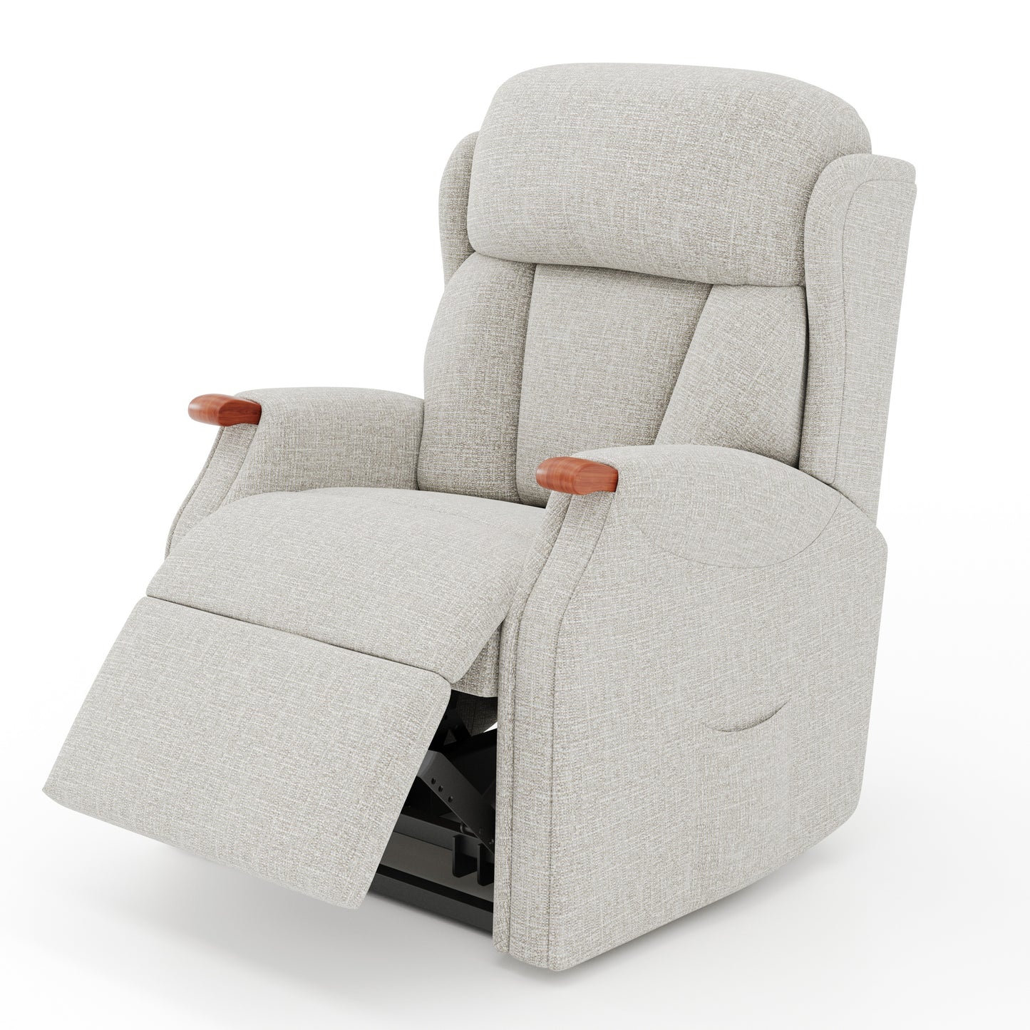 Express Delivery Celebrity Canterbury Dual Motor Rise And Recliner Fabric Armchair With Mammoth Foam VAT FREE