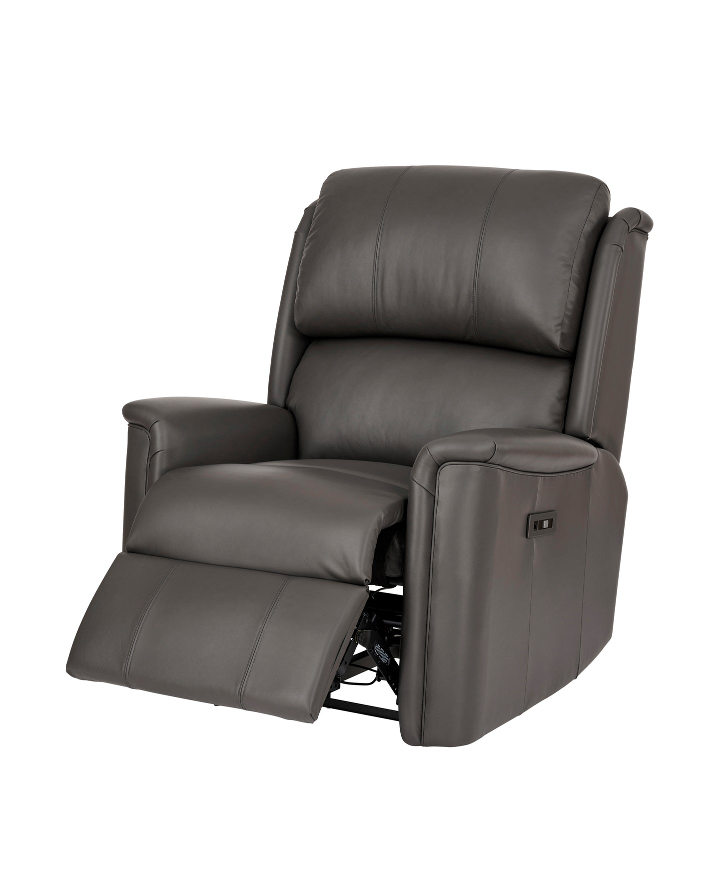Celebrity Farndon Electric Powered Recliner Leather Armchair With Lumbar & Headrest Adjustment Option