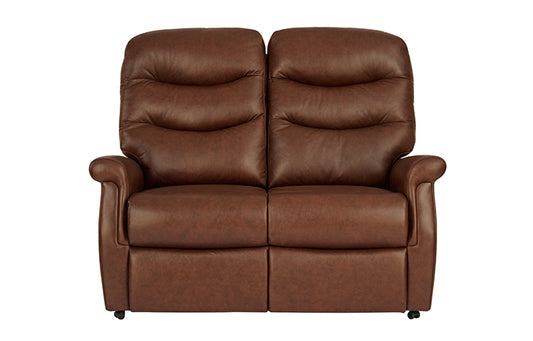 Celebrity Hollingwell Two Seater Fixed Leather Sofa