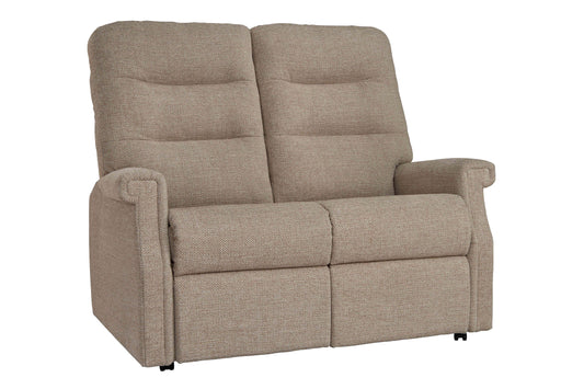 Celebrity Sandhurst Two Seater Settee Electric Powered Reclining Fabric Sofa With Mammoth Foam