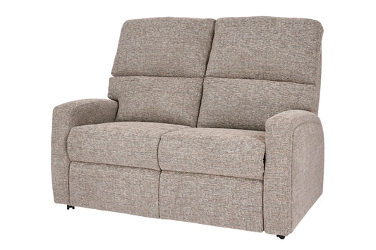 Celebrity Southwell Two Seater Electric Powered Reclining Fabric Sofa With Mammoth Foam & Lumbar & Headrest Adjustment Option