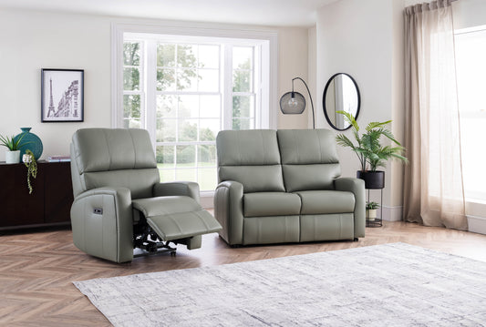 Celebrity Southwell Three Seater Manual Reclining Leather Sofa