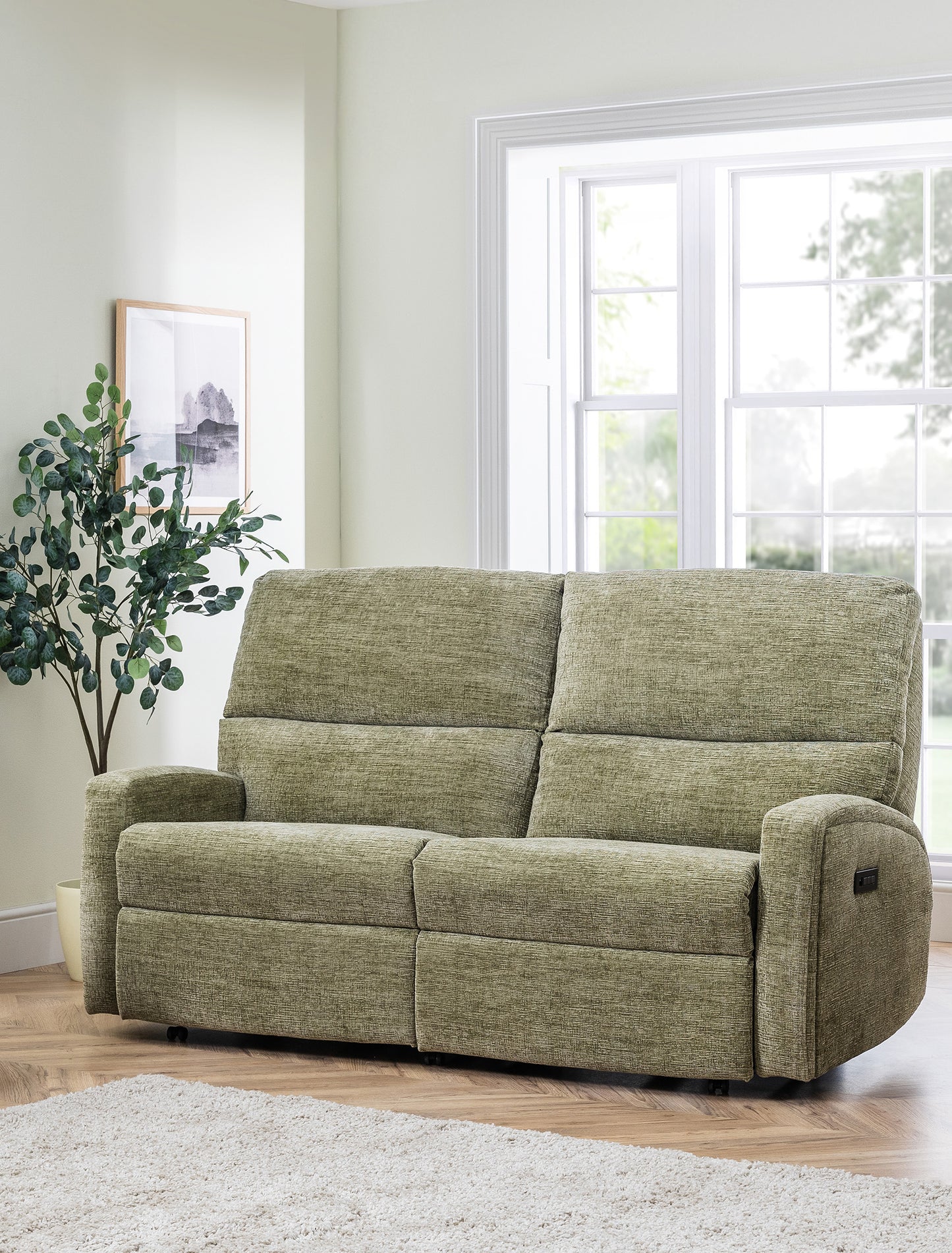 Celebrity Southwell Three Seater Fixed Fabric Sofa With Mammoth Foam