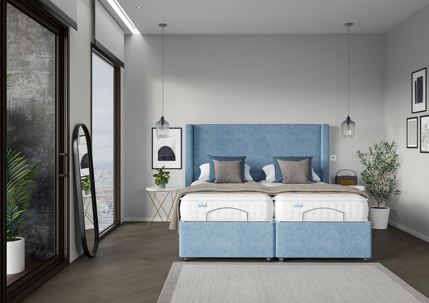 Dunlopillo Elite Relax Premium Talalay Latex Mattress For Adjustable Beds