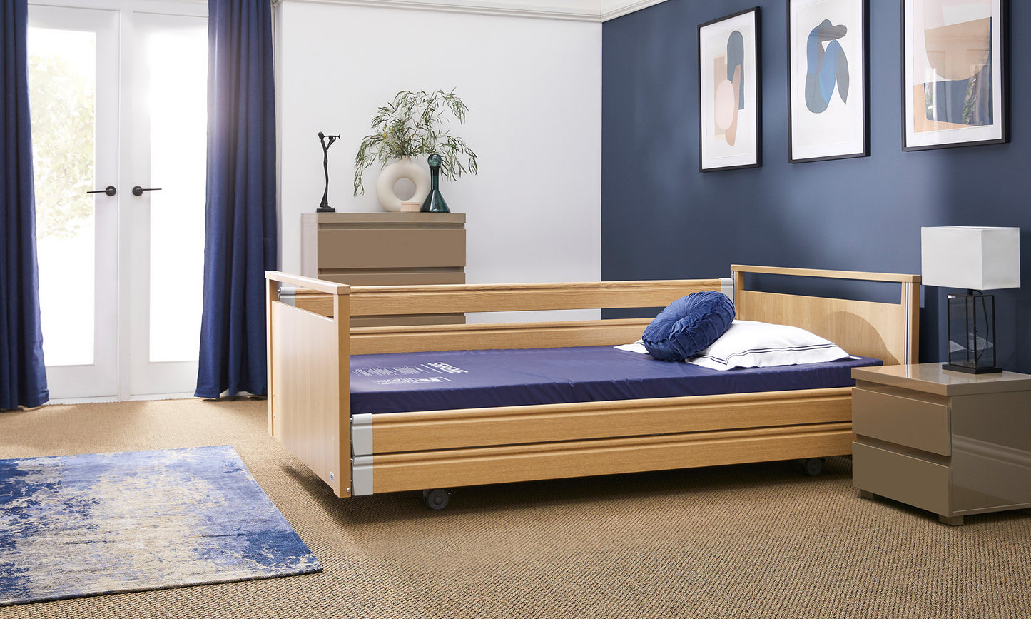 Signature 41 Stone Bariatric 4ft Small Double Profiling High Low Home Care Adjustable Bed VAT FREE