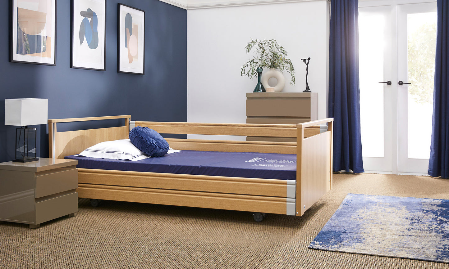 Signature 41 Stone Bariatric 4ft Small Double Profiling High Low Home Care Adjustable Bed VAT FREE