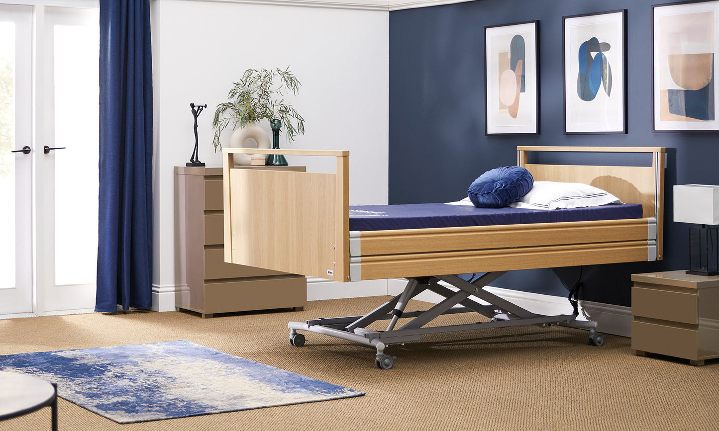 Signature 41 Stone Bariatric 4ft Small Double Profiling High Low Home Care Adjustable Bed VAT FREE