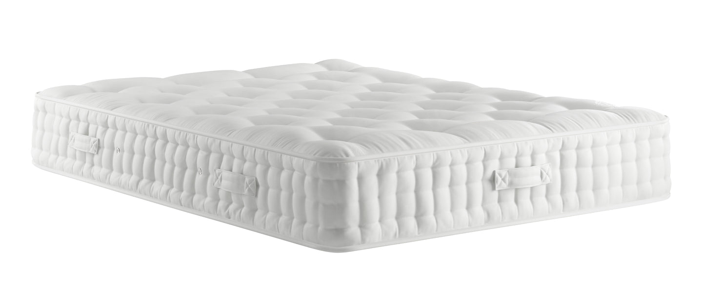 Relyon Balmoral 2000 Pocket Sprung Luxurious Hand Made Divan Bed Set In Either Softer, Medium Or Firmer