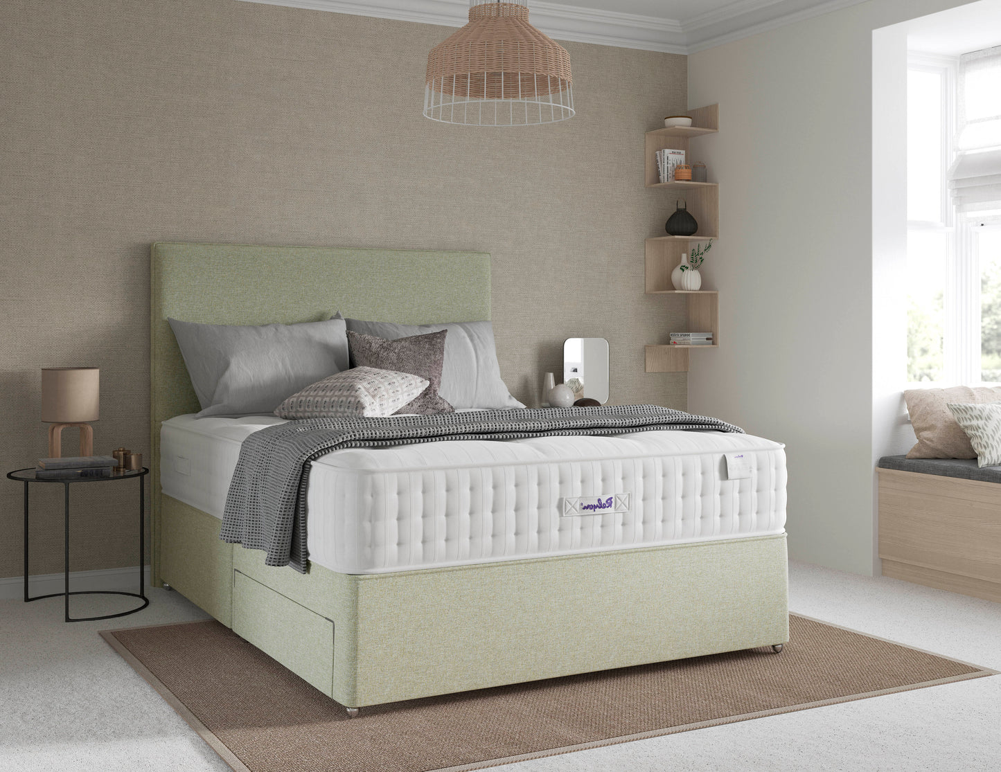 Relyon Heyford Ortho 1500 Pocket Sprung Luxurious Hand Made Firm Feel Mattress