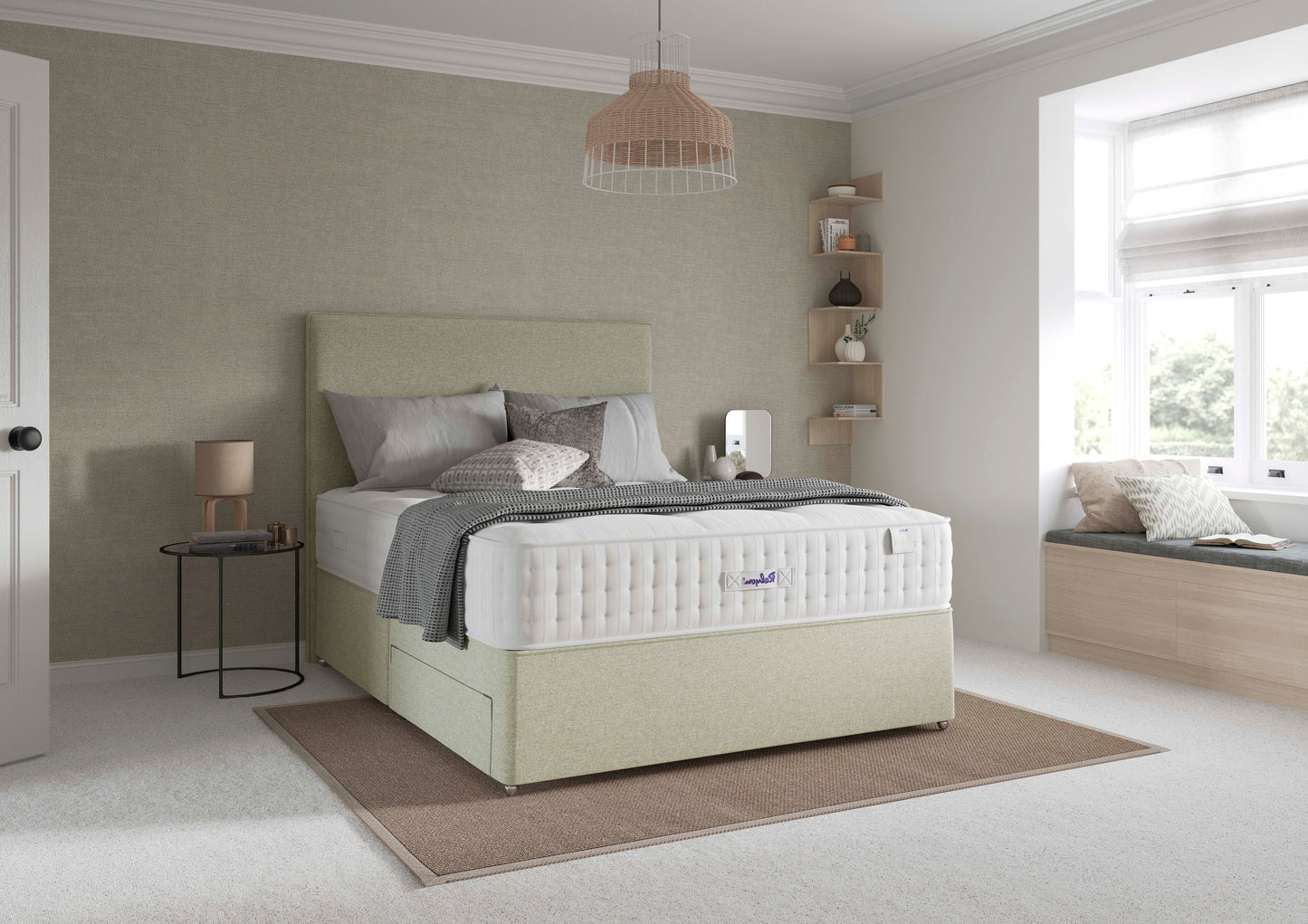 Relyon Heyford Ortho 1500 Pocket Sprung Luxurious Hand Made Firm Feel Mattress