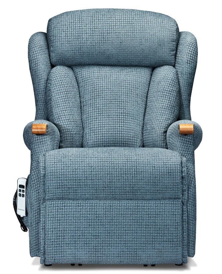 Sherborne Cartmel Knuckle Cloud Comfort Triple Motor Fabric Riser Recliner Armchair With Lumbar & Headrest Adjustment Option VAT FREE