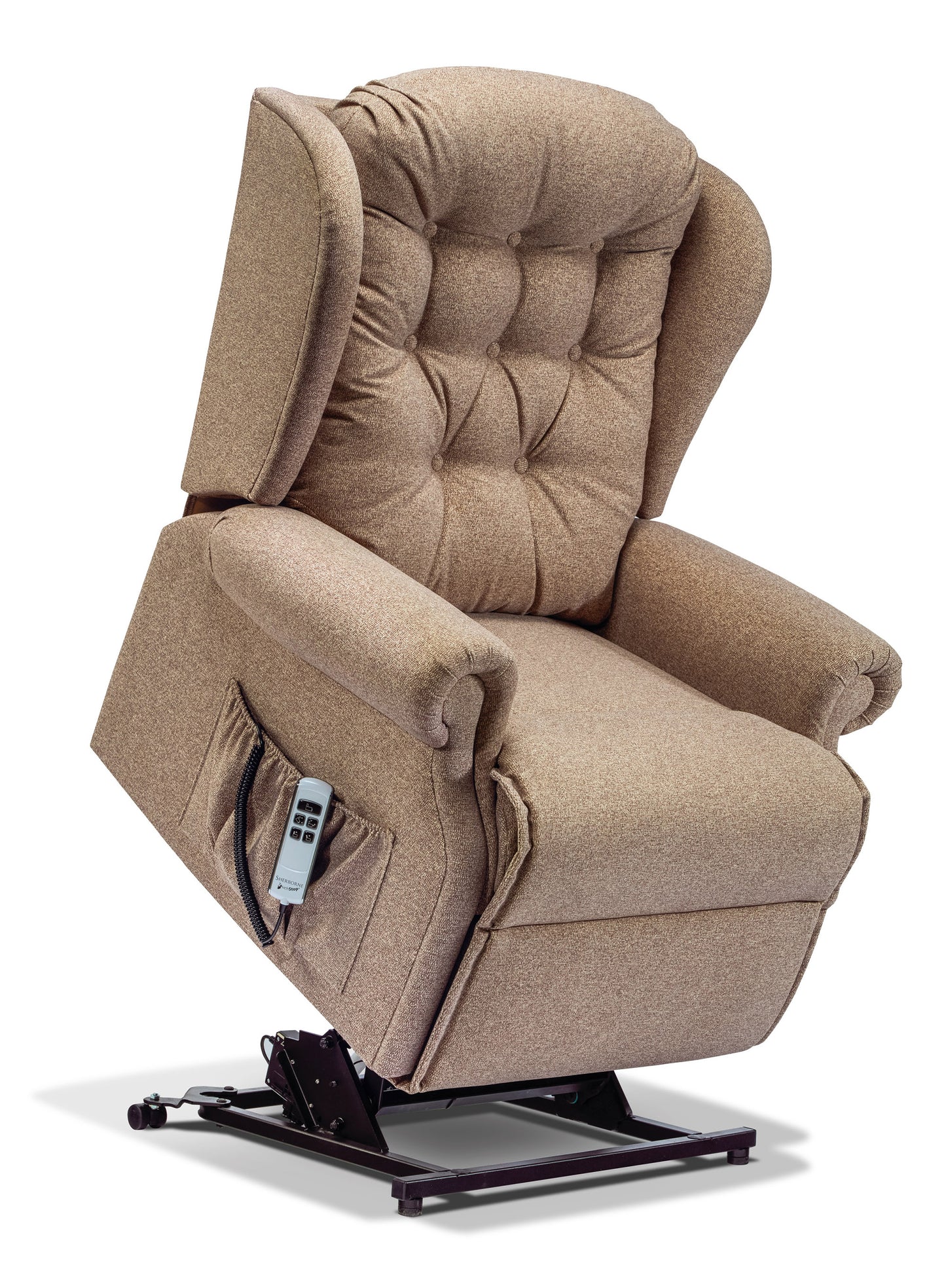 Sherborne Lynton Cloud Comfort Triple Motor Fabric Rise And Recliner Armchair VAT FREE