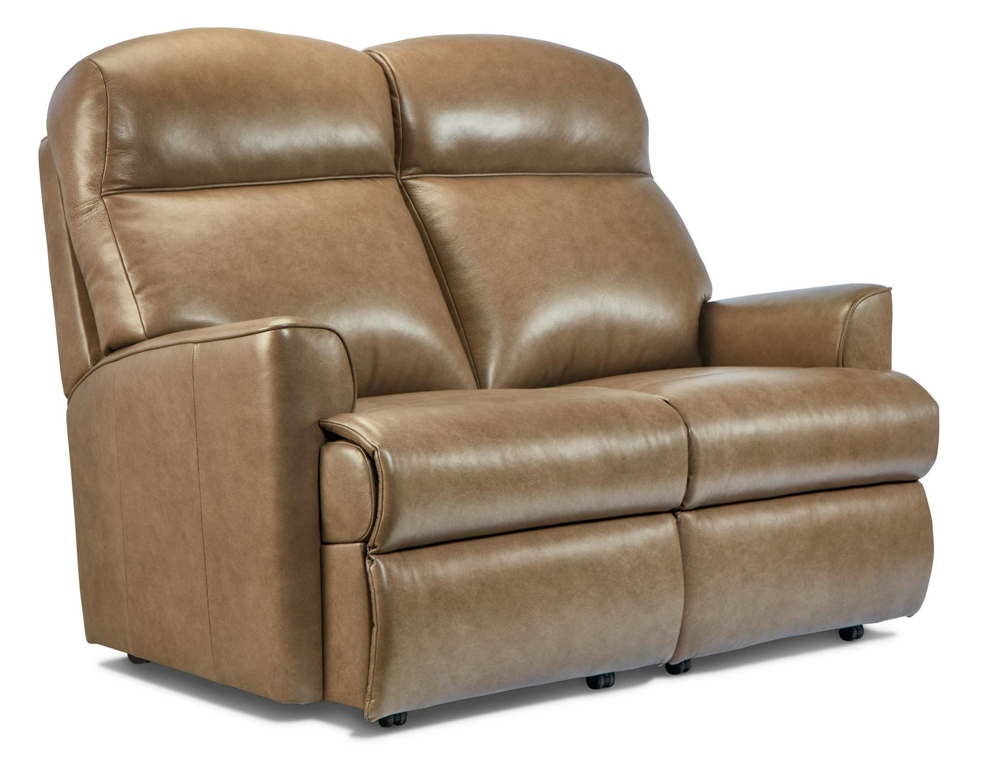 Sherborne Harrow Two Seater Electric Reclining Leather Sofa