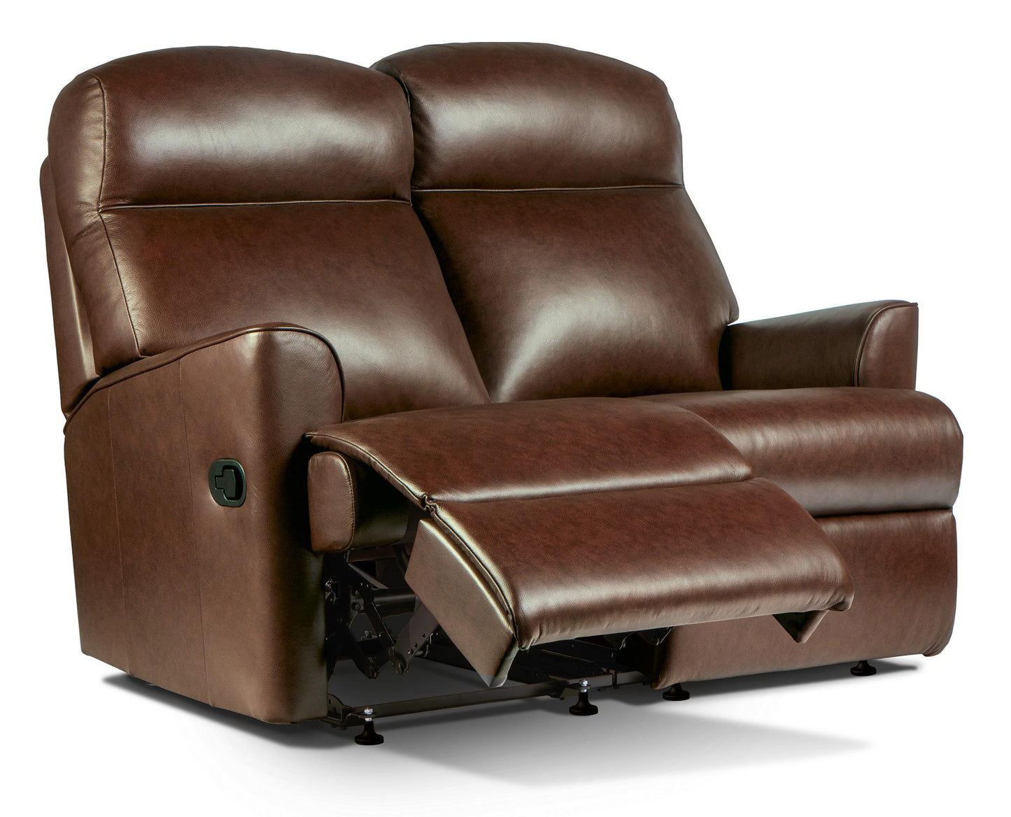 Sherborne Harrow Two Seater Electric Reclining Leather Sofa