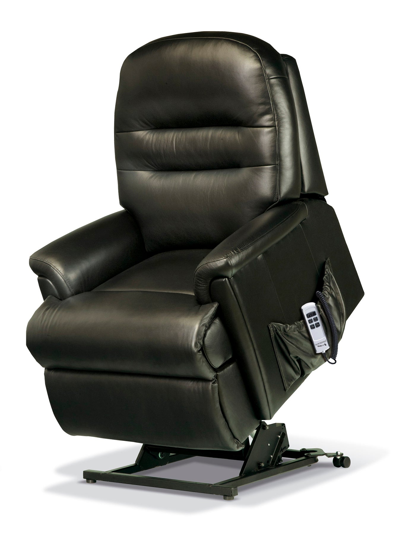 Sherborne Keswick Dual Motor Leather Rise And Recliner Armchair VAT FREE