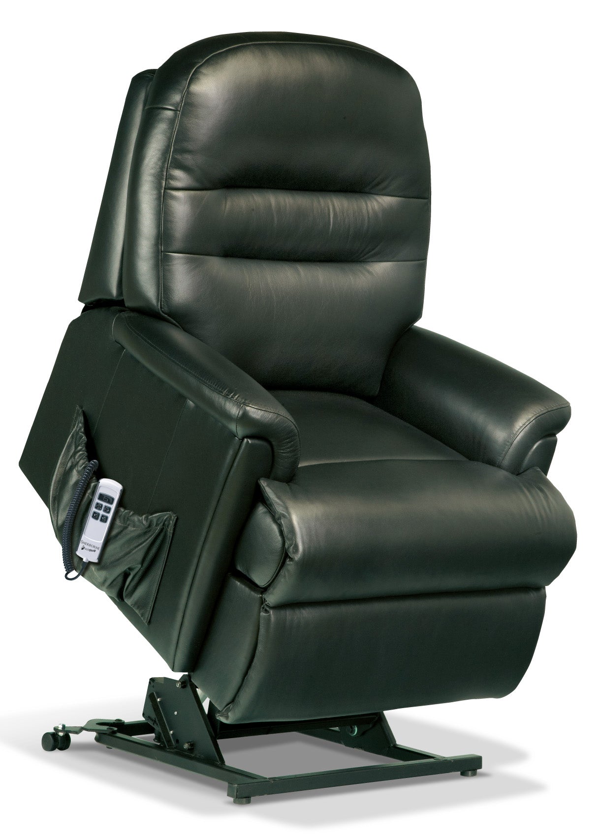 Sherborne Keswick Dual Motor Leather Rise And Recliner Armchair VAT FREE