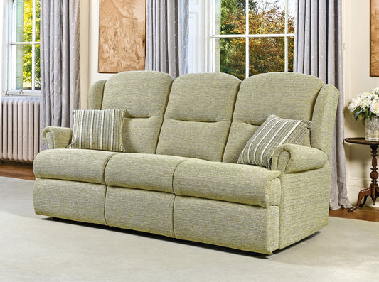Sherborne Malvern Three Seater Fixed Fabric Sofa
