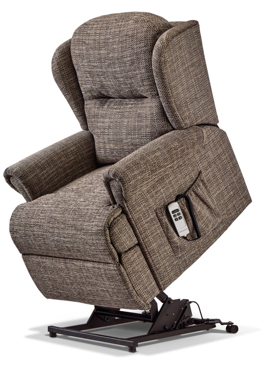Sherborne Malvern Cloud Comfort Triple Motor Fabric Rise And Recliner Armchair VAT FREE