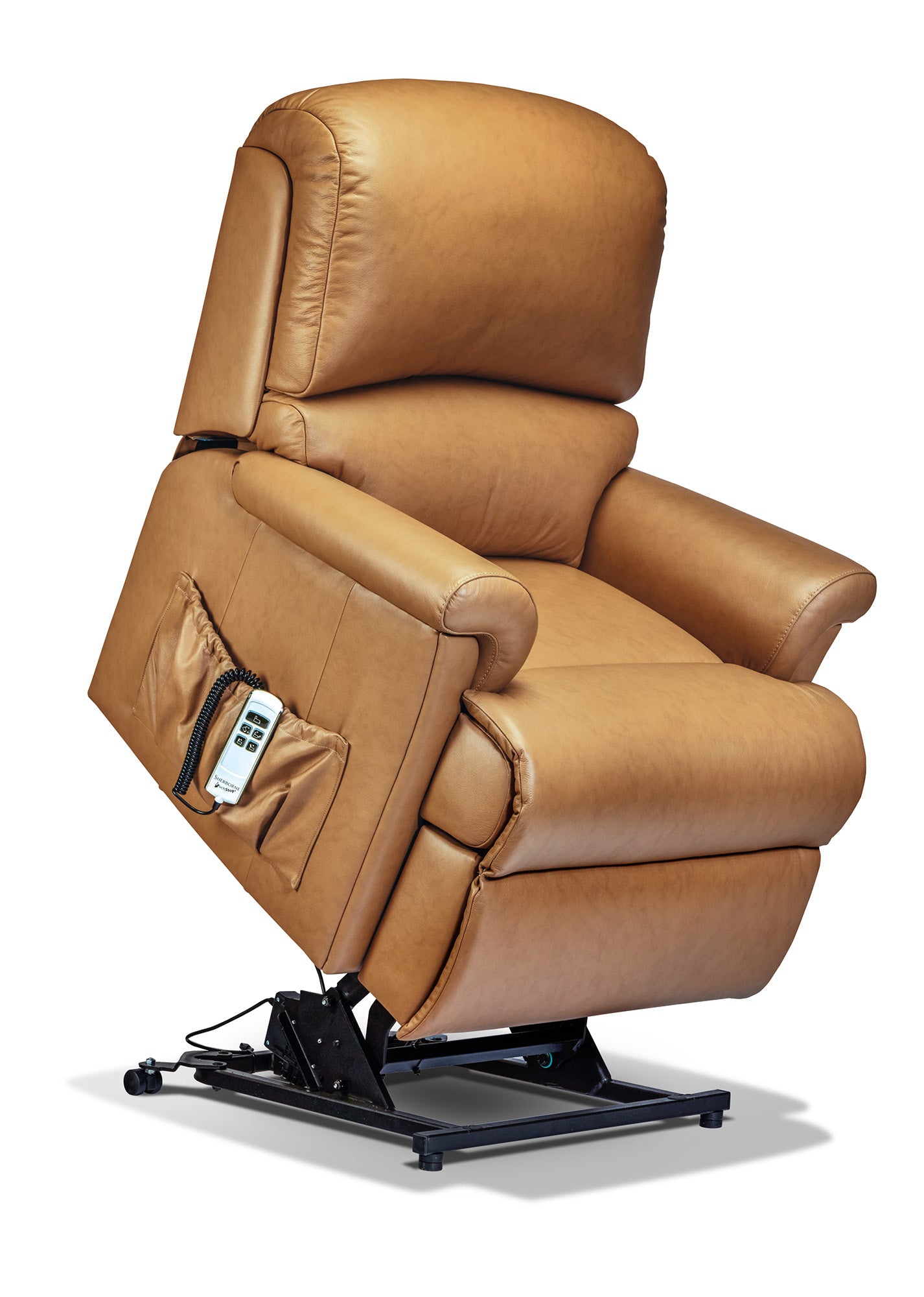Sherborne Nevada Cloud Comfort Triple Motor Leather Rise And Recliner Armchair VAT FREE