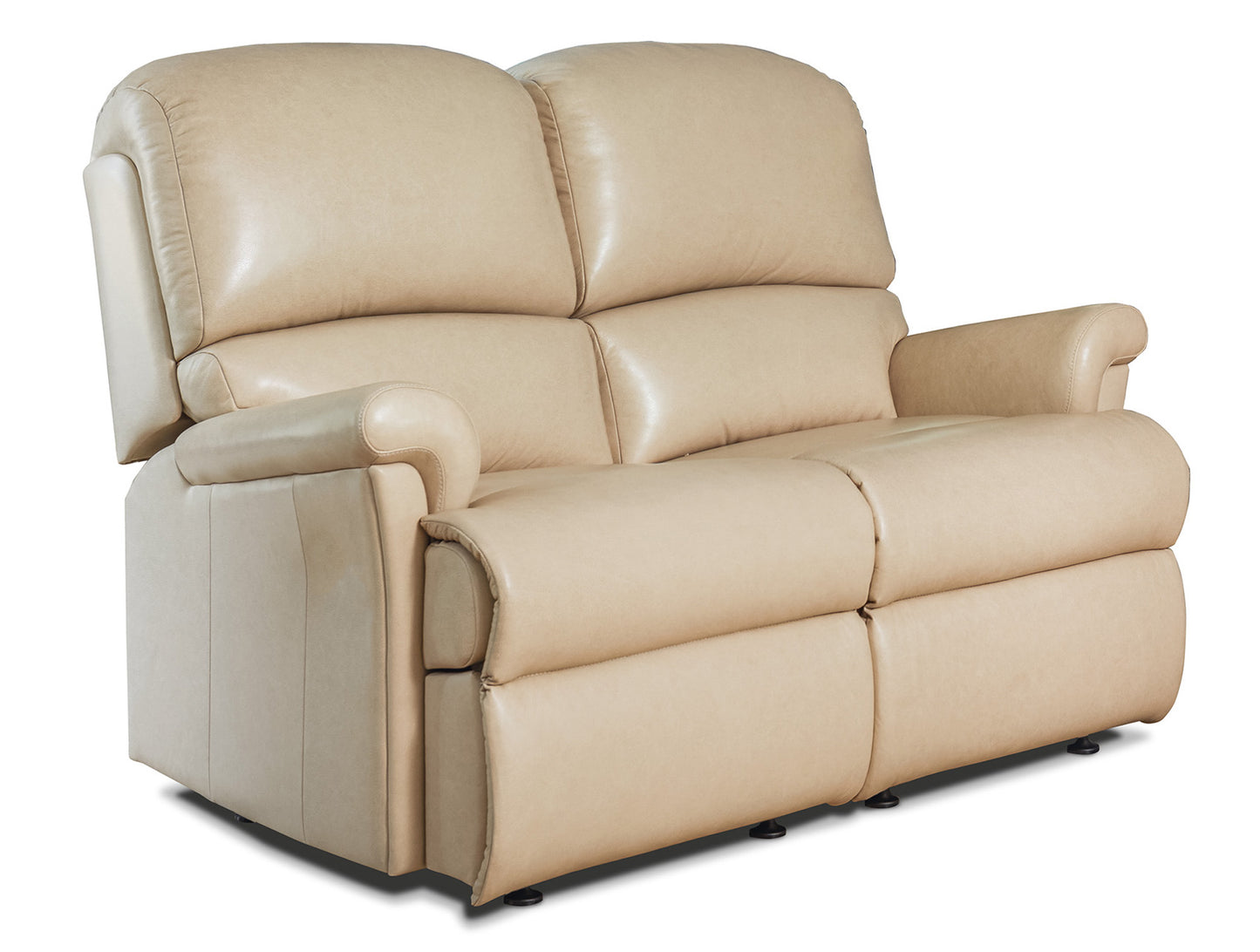Sherborne Nevada Two Seater Manual Reclining Leather Sofa