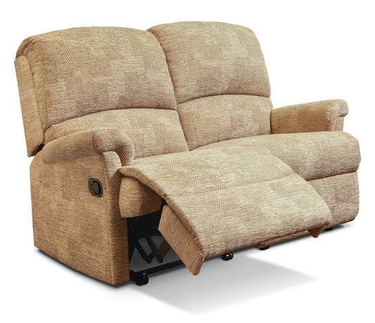 Sherborne Nevada Two Seater Manual Reclining Fabric Sofa