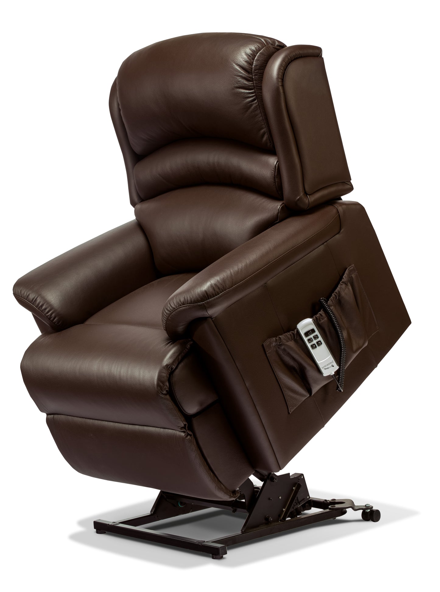 Sherborne Olivia Cloud Comfort Triple Motor Leather Rise And Recliner Armchair VAT FREE