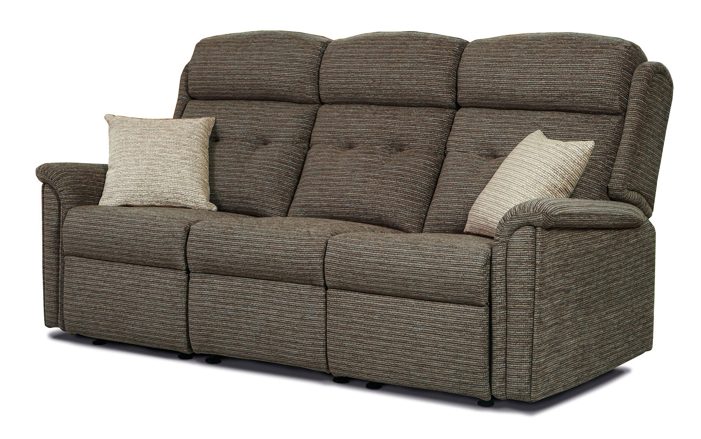 Sherborne Roma Three Seater Fixed Fabric Sofa