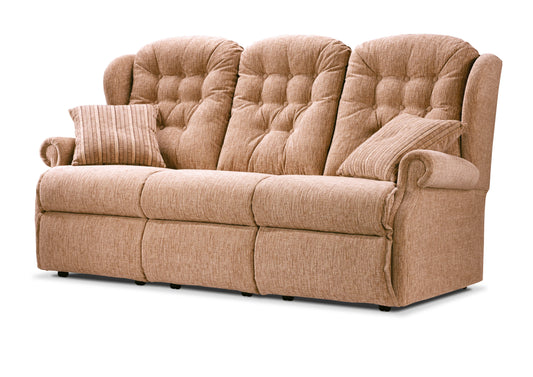 Sherborne Lynton Three Seater Fixed Fabric Sofa