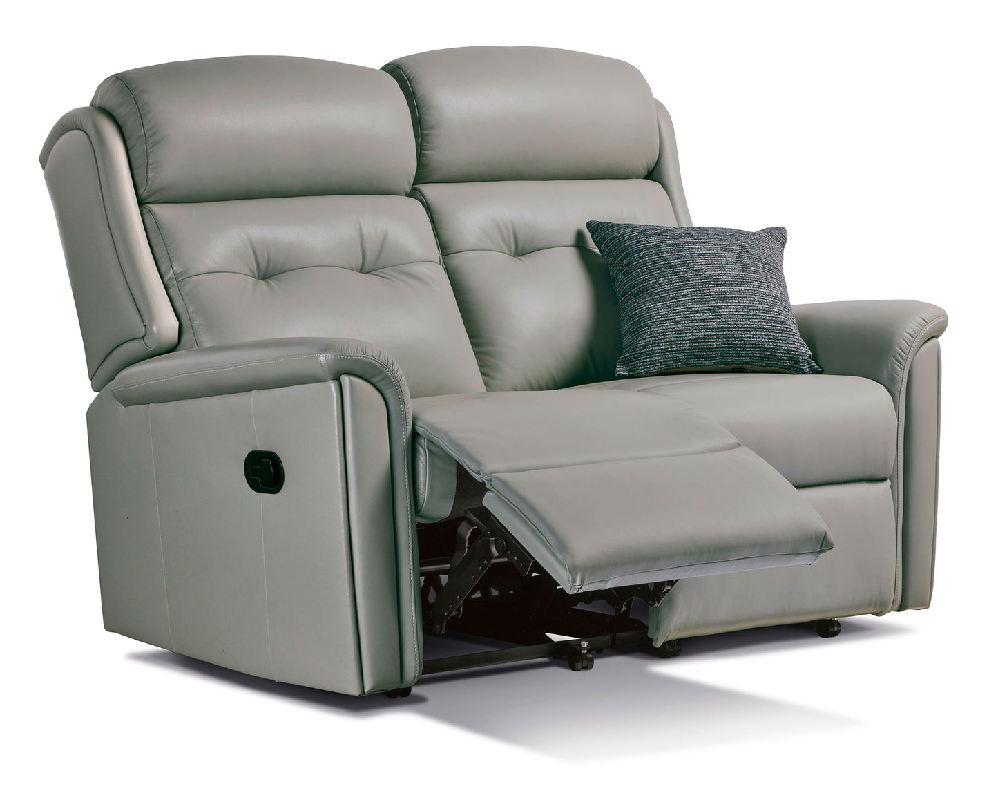 Sherborne Roma Two Seater Manual Reclining Leather Sofa