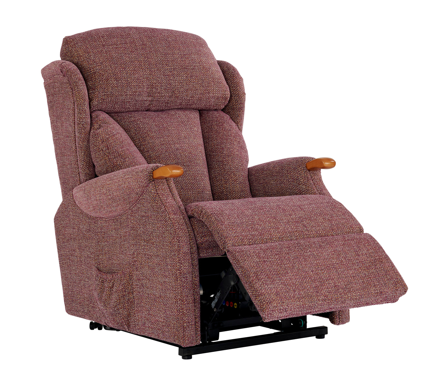 Celebrity Canterbury Dual Motor Rise And Recliner Fabric Armchair With Mammoth Foam & Lumbar & Headrest Adjustment Option VAT FREE