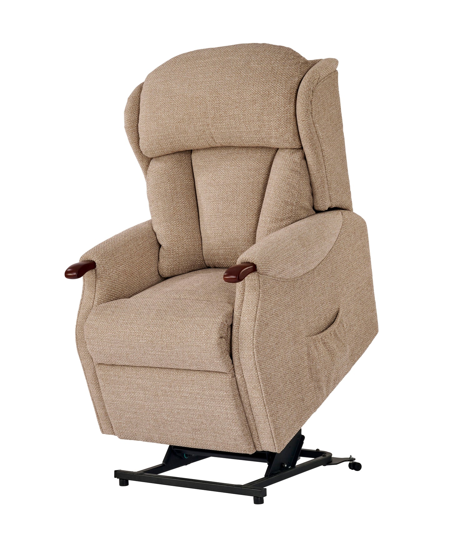 Celebrity Canterbury Dual Motor Rise And Recliner Fabric Armchair With Mammoth Foam & Lumbar & Headrest Adjustment Option VAT FREE