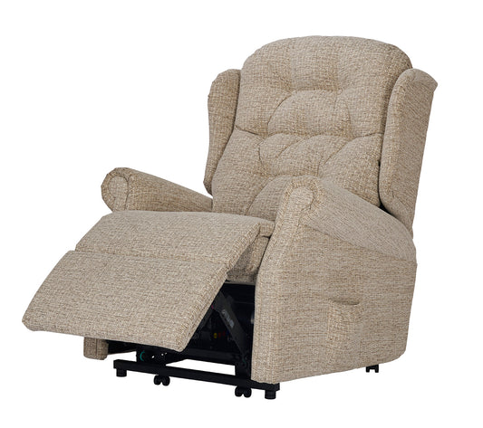 Celebrity Woburn Manual Recliner With Swivel Option Fabric Armchair With Mammoth Foam