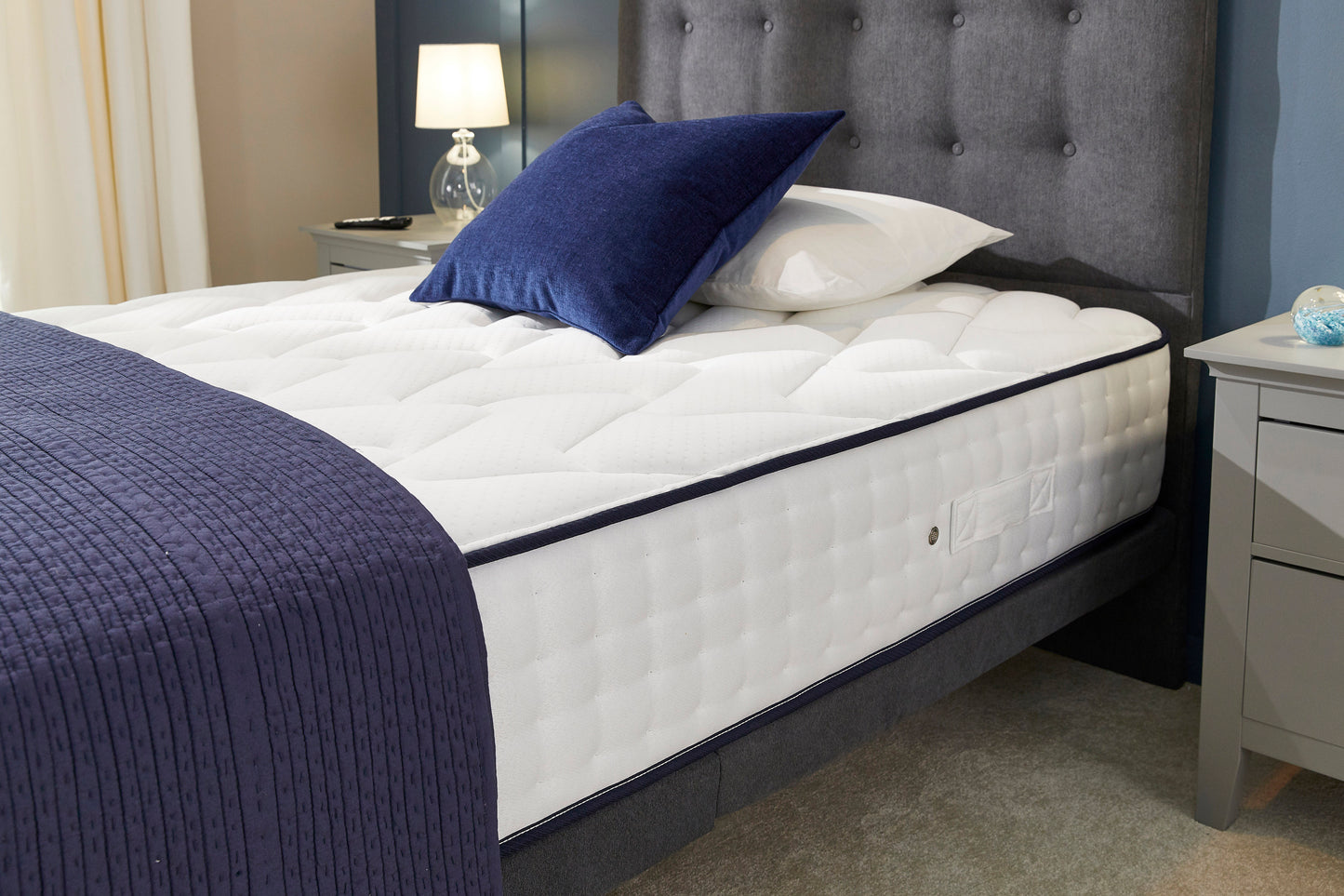 Gel Pro 4000 Pocket Sprung Medium Firm Feel Adjustable Bed Mattress VAT FREE