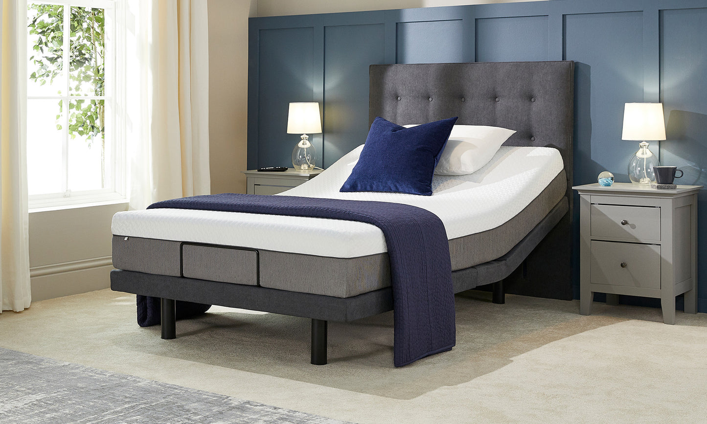 Emerald Motion Adjustable Bed Base Only VAT FREE