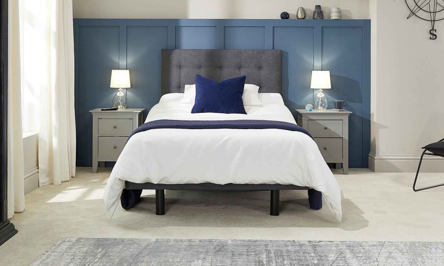 Emerald Motion Adjustable Bed With An Emporia Pocket Sprung Soft, Medium Or Firm Feel Mattress VAT FREE