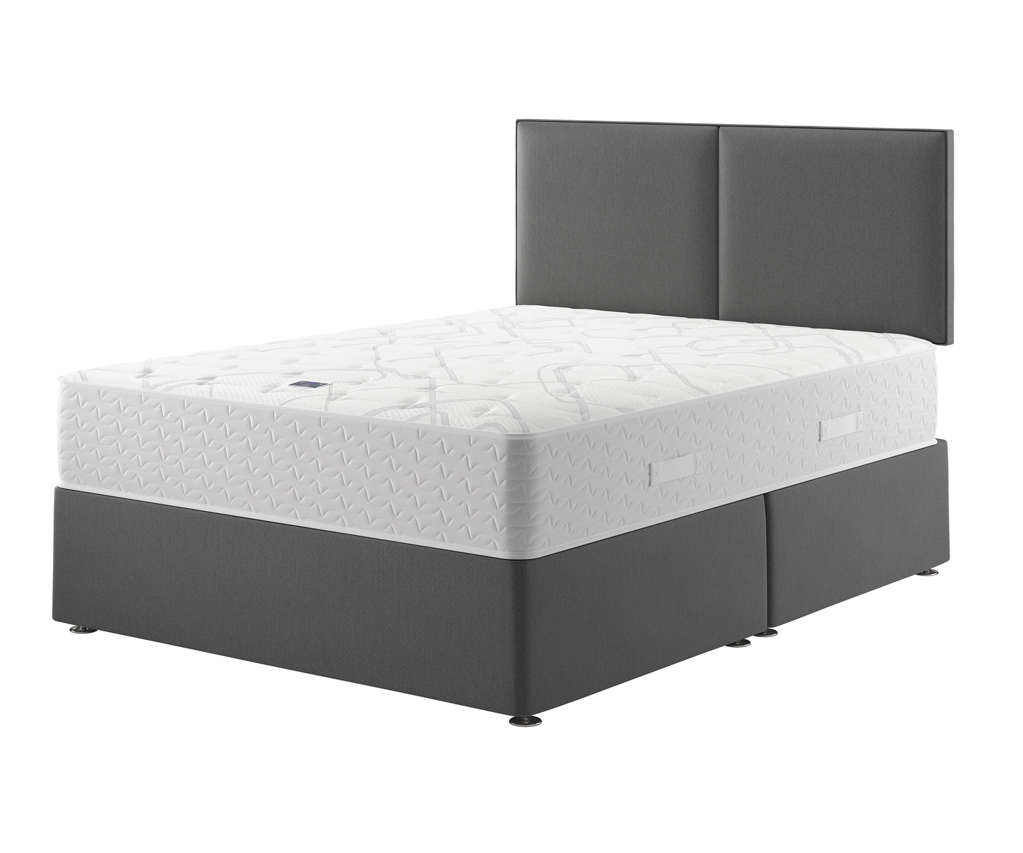 Relyon Comfort Deluxe 1000 Pocket Sprung Hand Made Medium Firm Feel Divan Bed Set