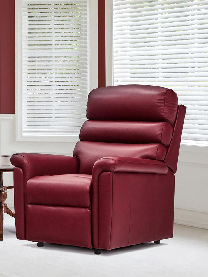 Sherborne Comfi-Sit Cloud Comfort Triple Motor Leather Riser Recliner Armchair With Lumbar Or Headrest Adjustment Option VAT FREE