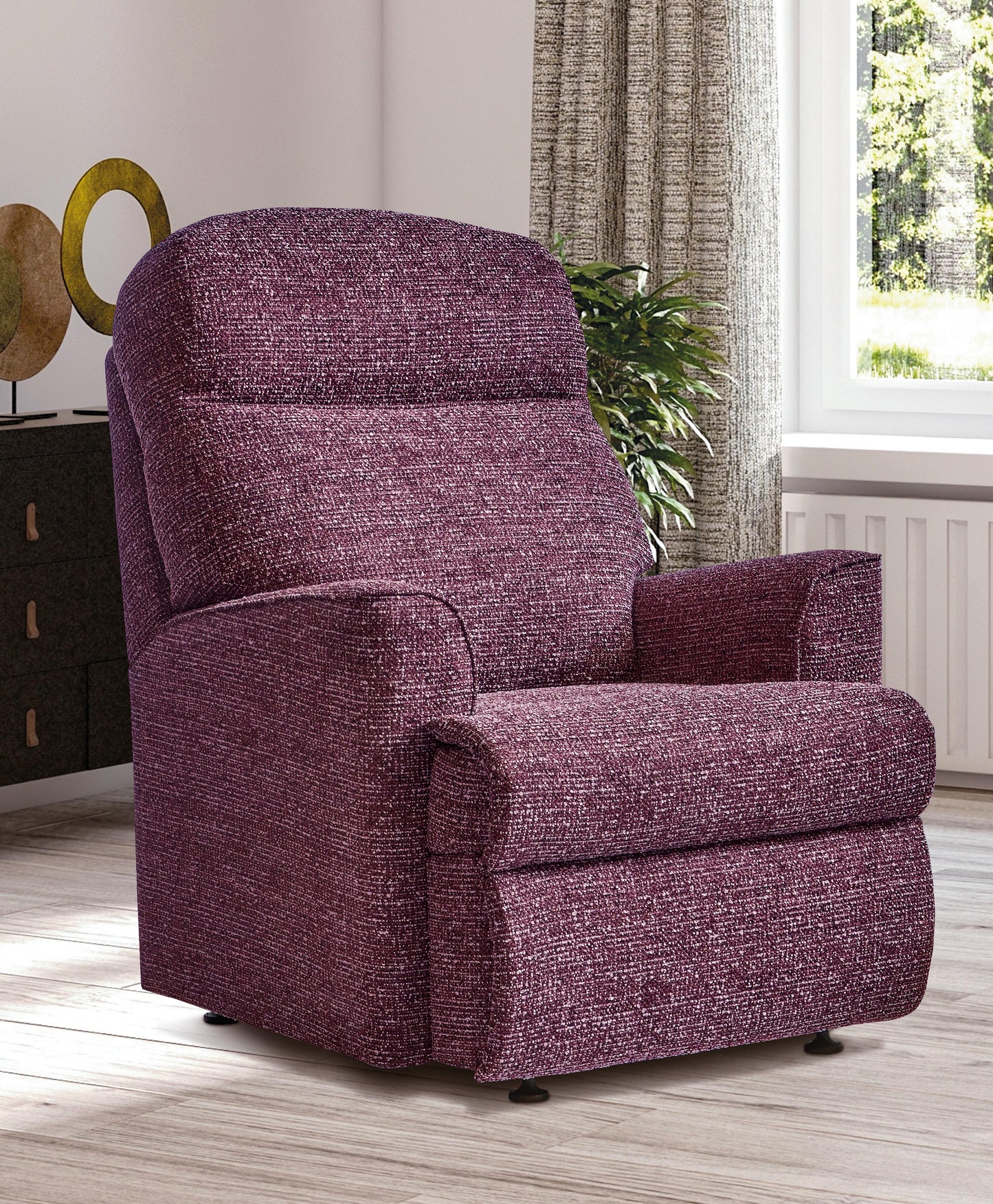 Sherborne Harrow Fabric Manual Recliner Armchair