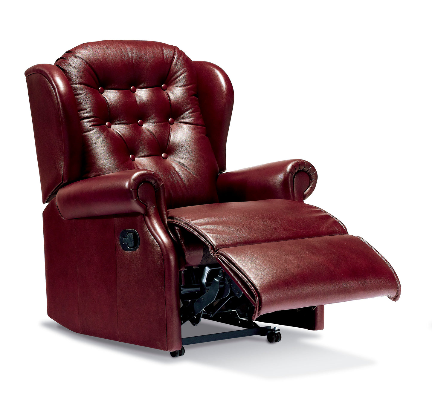 Sherborne Lynton Single Motor Leather Rise And Recliner Armchair VAT FREE