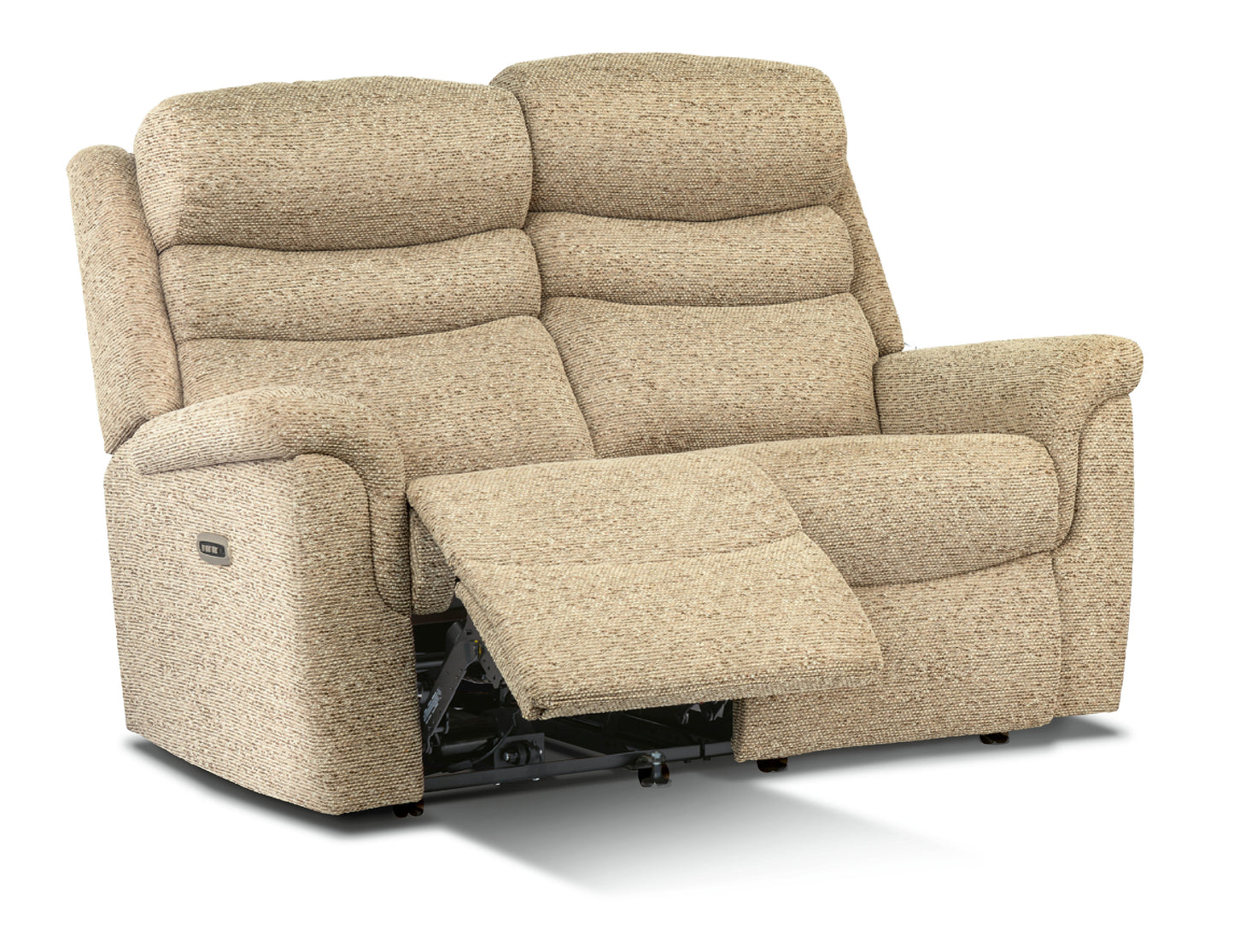 Sherborne Leyburn Two Seater Manual Reclining Fabric Sofa