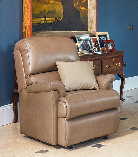 Sherborne Nevada Electric Recliner Leather Armchair