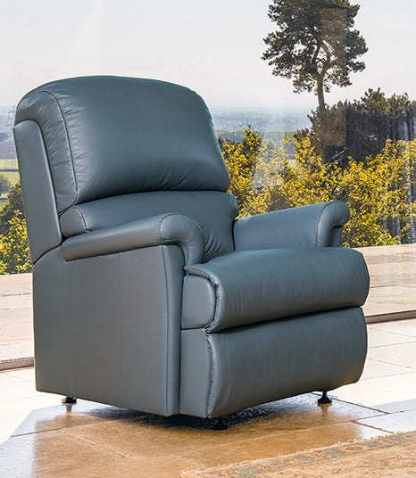 Sherborne Nevada Cloud Comfort Triple Motor Leather Rise And Recliner Armchair VAT FREE