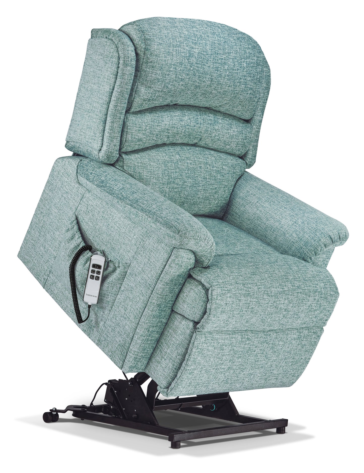 Sherborne Olivia Dual Motor Fabric Riser Recliner Armchair VAT FREE