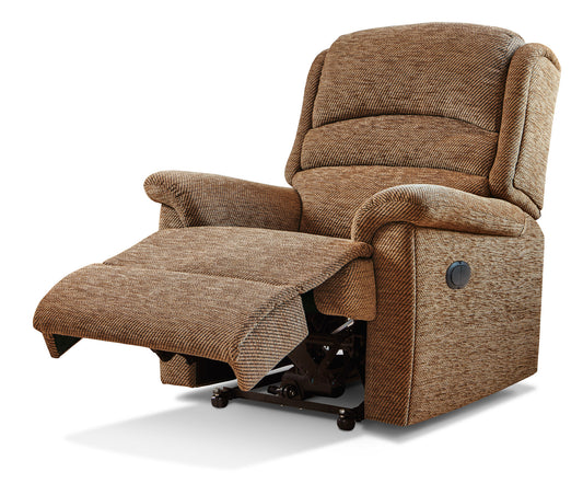 Sherborne Olivia Electric Powered Fabric Recliner Armchair