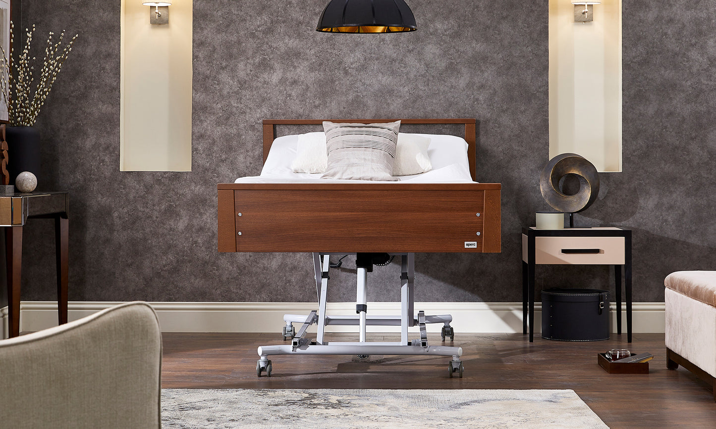 Signature Low Footboard Profiling High Low Home Care Adjustable Bed With A Choice Of Mattresses VAT FREE