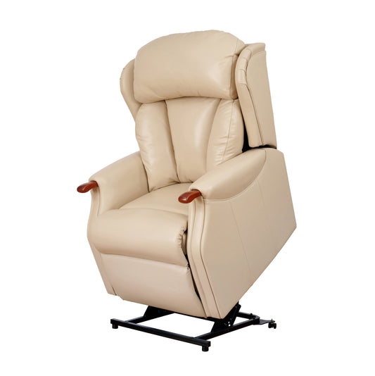 Celebrity Canterbury Cloud Zero Triple Motor Rise And Recliner Leather Armchair With Lumbar & Headrest Adjustment Option VAT FREE